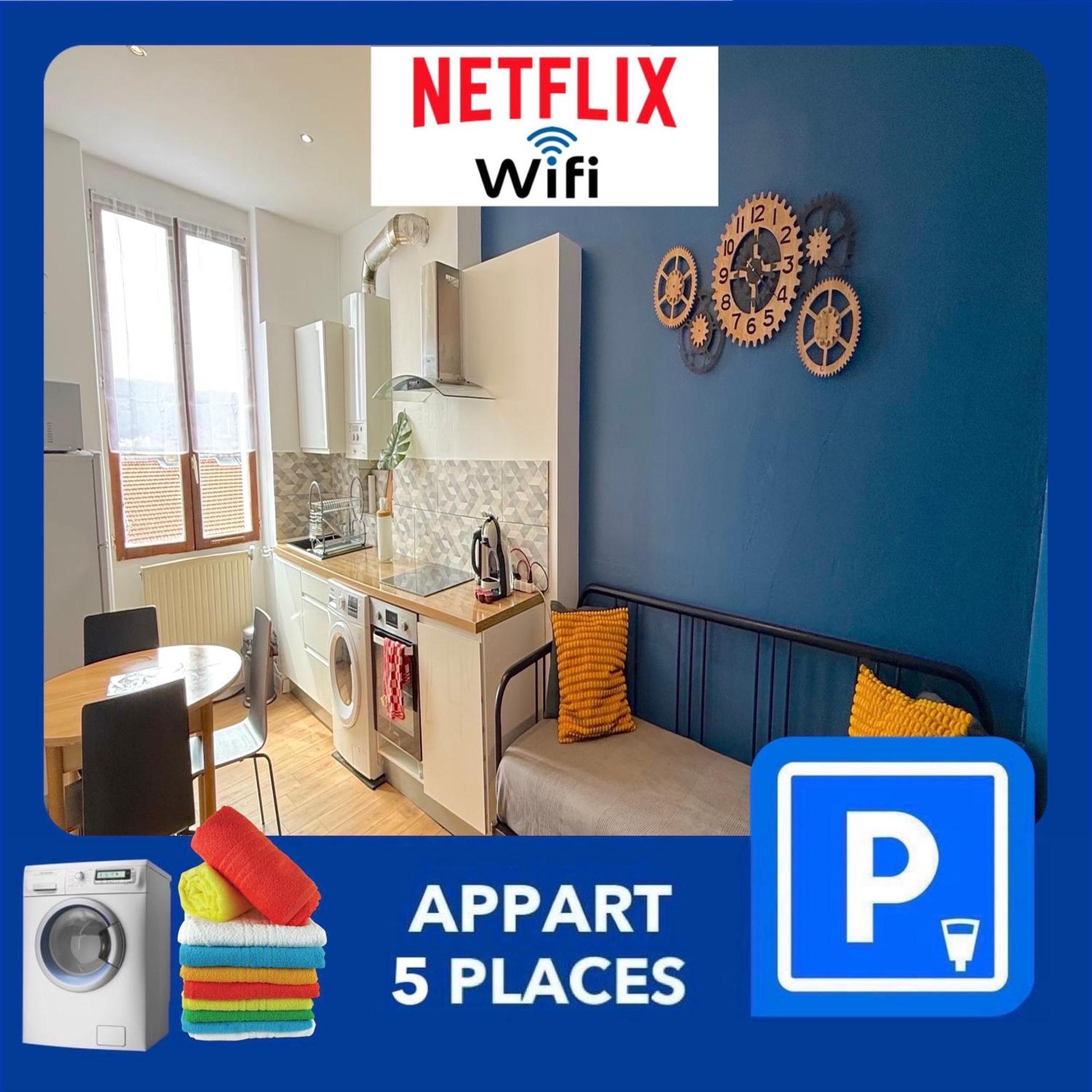 012 Chic & Cosy F2 34M2 Hypercentre Wifi Smart Tv Netflix Saint-Etienne (Loire) Exterior foto